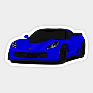 Z06 DARK-BLUE Sticker